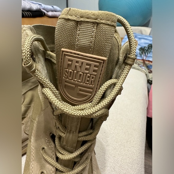 🖤Free Soldier Tactical lightweight combat boots with breathable Size 10.5 - Picture 8 of 10